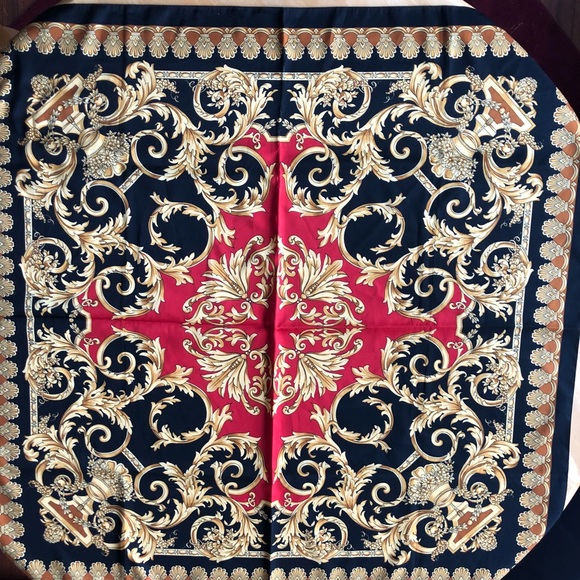 Vintage Silk Scarf - Picture 1 of 3